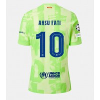 Camiseta Barcelona Ansu Fati #10 Tercera Equipación 2024-25 manga corta